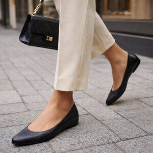 Nine West Genuine Leather Highest quality Ballet Flats Size 6 NIB